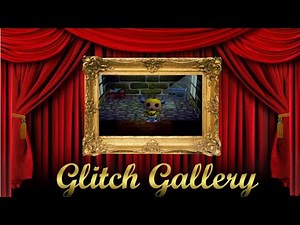 Glitch Gallery - Gyroid Face in Animal Crossing