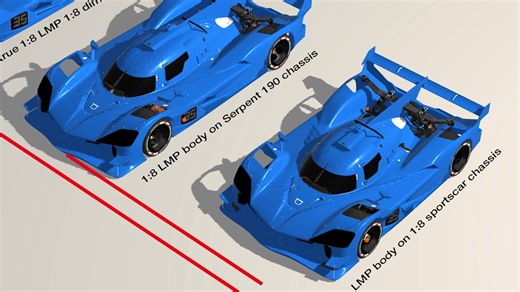 SCALE DISCUSSION 1:8 SPORTSCARS I recently re-posted the video of the very first Euro's for 1:8 in Modena Italy, back in 1974. I also posted images from that video of Ronnie Ton's independent suspension car as a tribute to his contribution to model car racing, not only for his unique and innovative independent suspension chassis, but also for his eye for detail. Model car racing was not only about speed in those days but also about appearance. Aerodynamics played hardly a role in these early yea