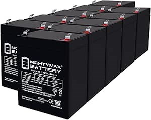 12V 2.9AH F1 SLA Replacement Battery Compatible with Linak BAJ2000000010-10 Pack