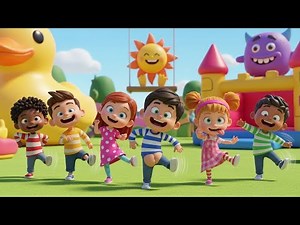 The Super Silly Song 😂🎉 | Fun Kids Song & Nursery Rhyme | Funny Dance & Learning Adventure