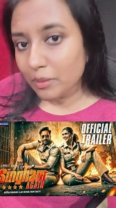 703K views · 10K reactions | Singham again trailer review with RJ Ayushi #rjayushi #SinghamAgain #SinghamAgainTrailer #singhamagaintrailereview #funnymoments #funnyvideo #lol #HilariousMoments #trendingvideo | Rj Ayushi | Facebook