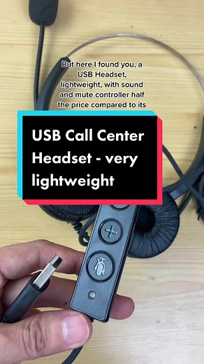 Very durable (we’ve been using ours for 2 years now starting the pandemic) and very lightweight. Your ears will not hurt from using it for hours! This USB headset is perfect for every call center, working from home employee and even students in online class! #shopeefinds #tiktokfinds #wfh #gadgets #gadgetlover #budol #onlineclass #callcenter