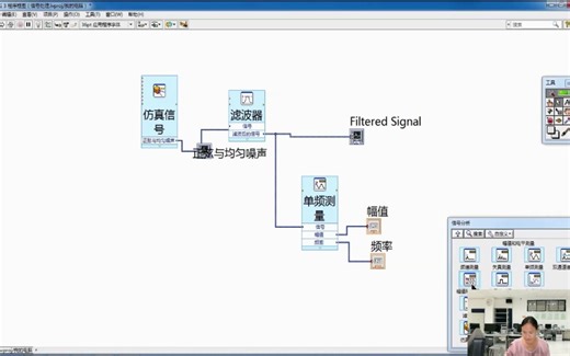 实验5-2 LabVIEW在信号处理中的应用