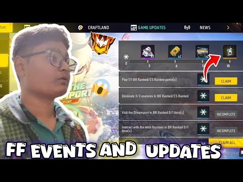 Free fire new winter updates and events 🔥😎 #ff #ffevent