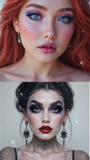 Ariel🧜vs Ursula🦑 #voiceeffects #disney100 #90s #ariel #ursula #rain #voice #cover #songcover #purple