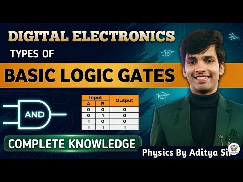 Logic Gates: Ek baar mein sab samajh aa jayega! 🎯 Digital Electronics for BCA B.Tech B.Sc by Adi sir