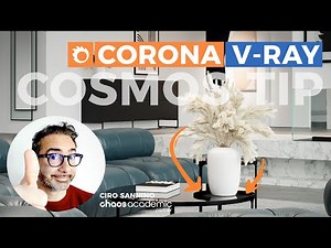 How to place objects on a surface / 3ds max Tutorial, Cosmos