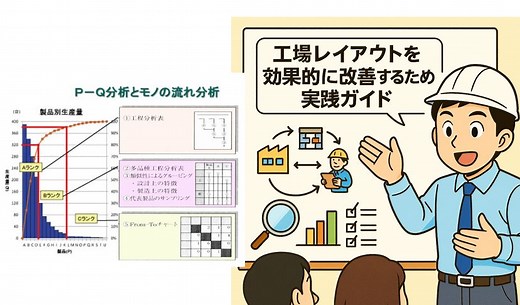 工場レイアウトを効果的に改善するための実践ガイド【図解】