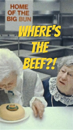 The famous 80s line that was actually an accident 🍔