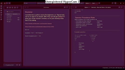 There's a snake in my coffee | Trying to learn Python --> something else later?