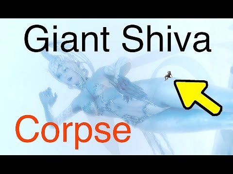 Final Fantasy XV: Giant Shiva (Up Close) FFXV
