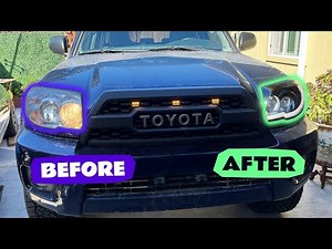 2006 4th Gen 4Runner - LED Headlight Install