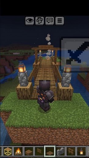 minecraft bridge #minecraft #viralvideo #minecraftgaming