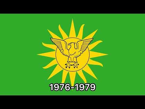 Central African Republic historical flags