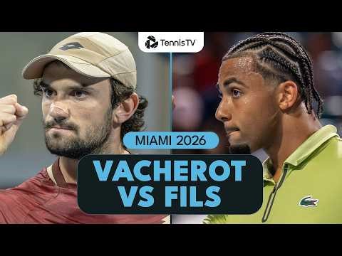 Thrilling Valentin Vacherot vs Arthur Fils 💥 | Miami 2026 Match Highlights