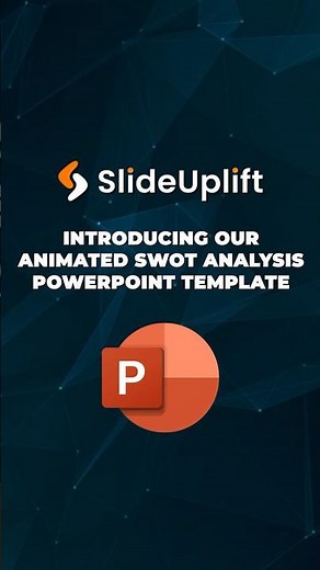 Here’s why you need an animated SWOT Analysis PowerPoint template #swotanalysis #ytshorts
