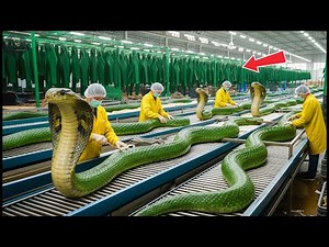 From Farm to Fashion: Tanning Pure Cobra Leather for Designer Clothing (The Whole Process)