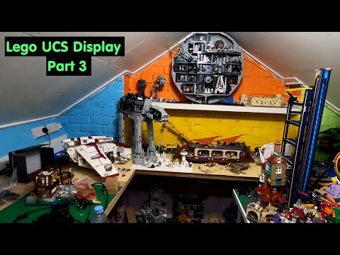 Lego City | Star Wars Ucs Display Part 3 | Making A Theme Park