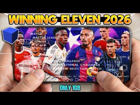 Latest!! Winning Eleven 2026 PS2 ISO on Aethersx2 Android Offline Lightweight Only 1GB