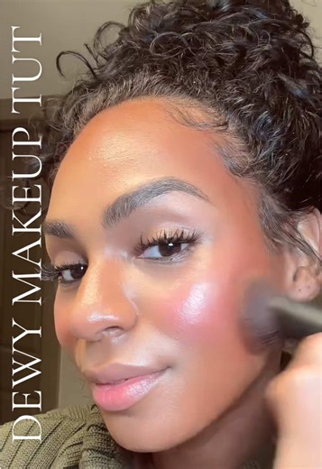 Dewy Makeup Tutorial for Black Girls y Morenas