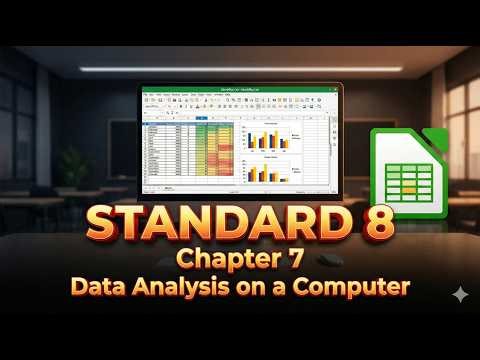 STANDARD 8|Data Analysis on a Computer