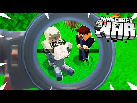 we CAPTURED a Minecraft ENEMY.. but a player is SECRETLY watching! (Minecraft War #4)