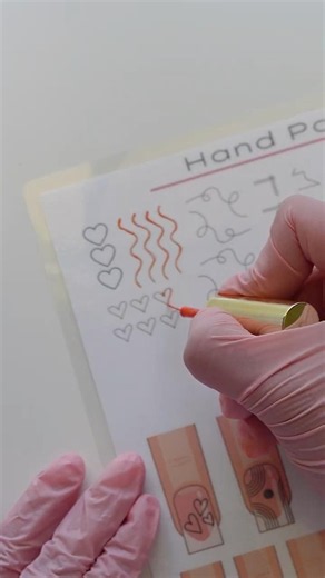 Nail art practice sheets to perfect those intricate nail designs your clients ask for 😂 #nailart