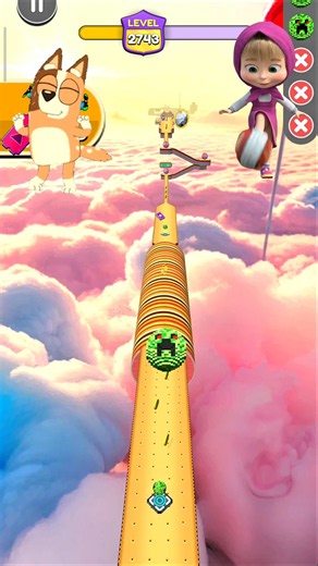 Going Balls SpeedRun Going Balls Portal Run Gameplay level 2743