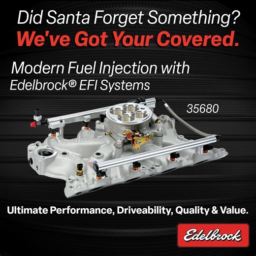 Everything EFI, All in One Place 🔥 Upgrade your carb to Edelbrock EFI: complete, self-learning, plug-and-play systems for more power and zero hassle. New for 2026: EZ-Street® EFI Plus: Pro-Flo 4 | Pro-Flo 4 | Fuel Kits | Components | Throttle Bodies. Pre-order the EZ-Street® EFI system here: https://tinyurl.com/6tkkj5he | Edelbrock Performance