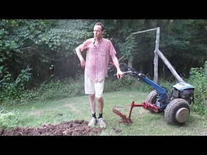 Aldo Biagioli Root/Potato Digger with a Walk-Behind Tractor
