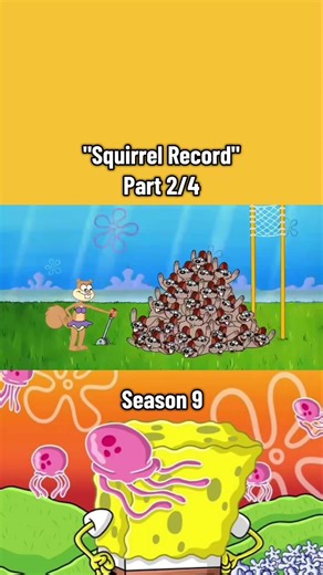 Season 9 | Squirrel Record #spongebobsquarepants #spongebobindonesia #kartun #spongebob #fyp #lewatberanda