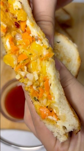 10 minutes Vegetables Sandwich Recipe😍😍 #sandwich #tastyfood #food