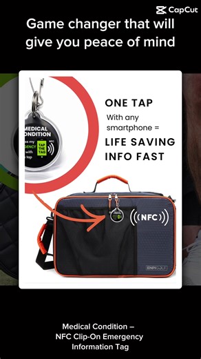 NFC Emergency Information Tag for Medical Conditions