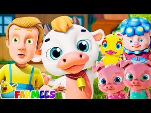 Old MacDonald Had a Farm Nursery Rhyme & Cartoon Video for Babies - Videos For Kids