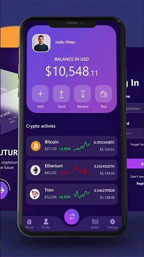 Create a Stunning Crypto App UI Design in Android Studio Tutorial 2023 #android #androidstudio