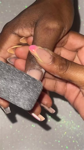 Press On Nails on Instagram: "#acrylicnails #frenchnails #cheetahnails"