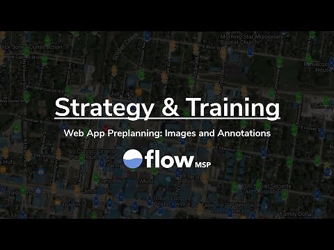 Web App Preplanning: Images and Annotations | FlowMSP