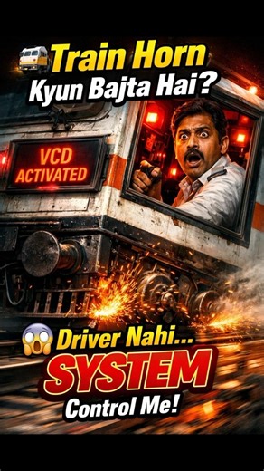 Truth of Train Accident! What happens if the driver is not active? #shorts #indianrailways #train...