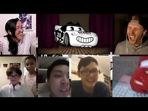 BENDY: BUILD OUR MCQUEEN (LIFE IS A HIGHWAY REMIX) - DAGames [REACTION MASH-UP]#19