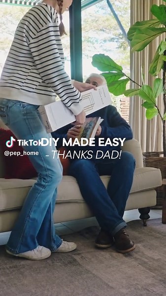 DIY made easy - when Dad’s around! This 3-tier towel rack is easy to assemble and super practical. Three towels, one smart design. *Towel rack R279.99 *Premium towels from 89.99 #StorageSolution #LifesBetterWithPEP #TowelRail