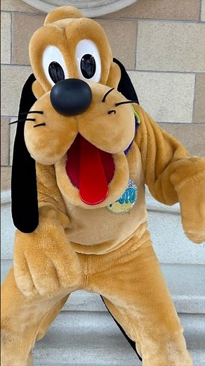 Meeting Pluto Dressed up for Halloween 2025