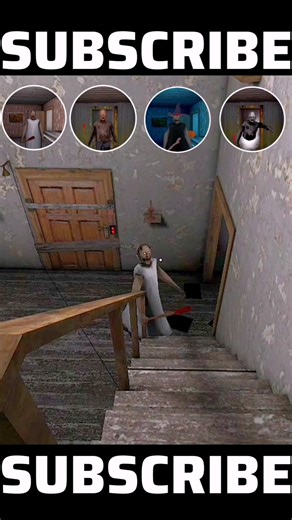 Granny s Grandpa vs Halloween Mode jump scare 🎃🔥 #granny #shortsfeed #horror