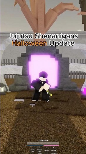 Jujutsu Shenanigans New Halloween Update 🎃#roblox #jjs #jujutsushenanigans #battlegrounds #shorts