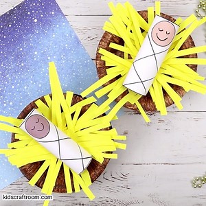 10K views · 82 reactions | This Baby Jesus In A Manger craft is so adorable and we love that it comes with 10 different skin colours! It's such a fun way for kids to interact with the Christmas story through play and they'll love being able to gently lift Baby Jesus in and out of his manger! Get your complimentary printable here: https://kidscraftroom.com/baby-jesus-in-a-manger-craft/ | Kids Craft Room | Facebook