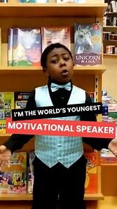 Upworthy on Instagram: "Upworthy Voices: Master Caleb Stewart is the world’s youngest motivational speaker! This tiny but mighty human travels around the US showcasing his incredible vocabulary and love of reading - and motivating others to do the same. The internet loves him - but the real story is the family that's nurturing this bright young mind. Learn and watch more: @brilliantlittleleaders"
