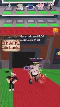 1 Hour AFK With 4x Luck Active… #shorts