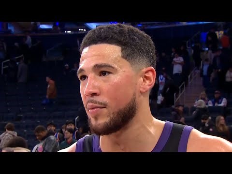 Devin Booker PostGame Interview | Phoenix Suns vs New York Knicks