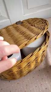 Wicker Toilet Paper Storage With Lid, Rustic Tank Top Organizer, Farmhouse Home Decor - Etsy