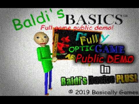 Full Game Public DEMO! in Baldi's Basics PLUS! Wow! (Baldi's Basics PLUS)