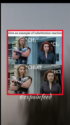 ⚡ When Chemistry Plays Avengers: The Ultimate Substitution Reaction 🔥